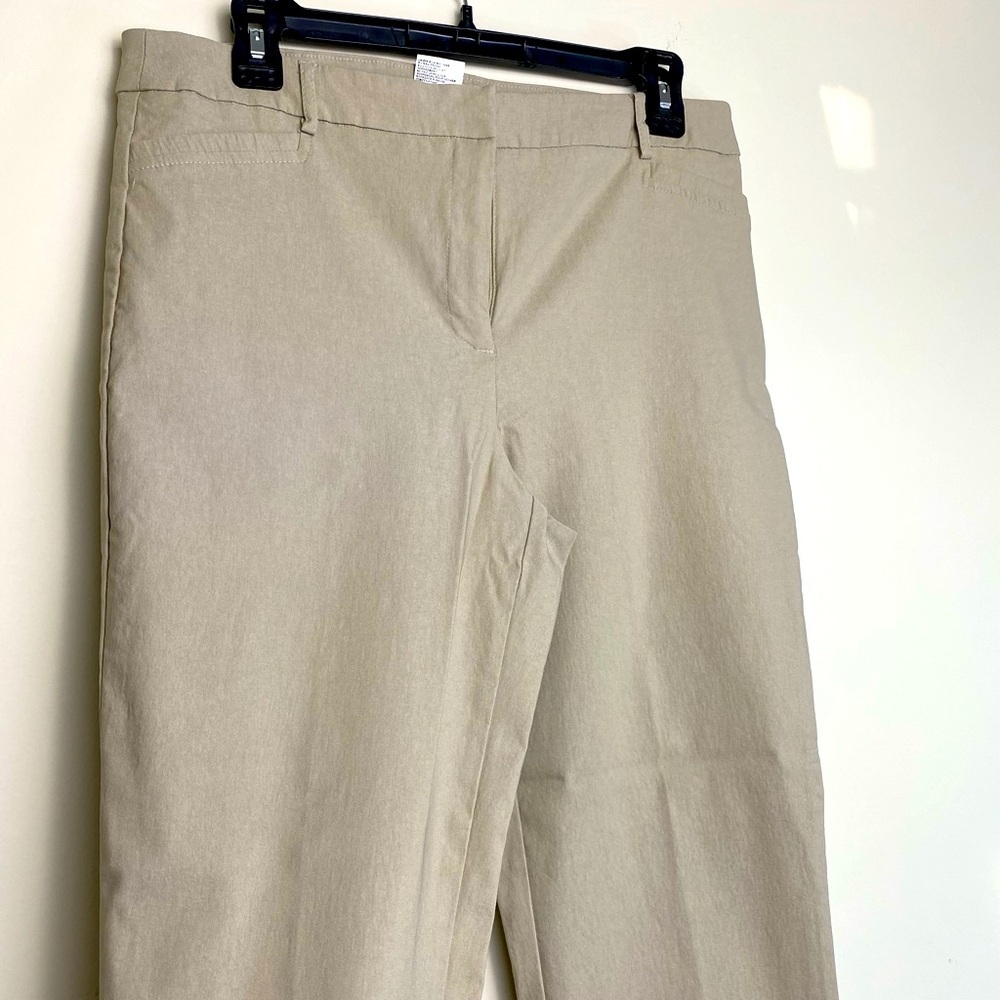 Tribal Tan Straight Leg Pants
